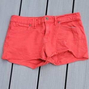 Madewell size 27 red shorts
